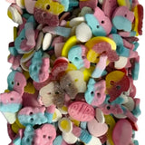 Bear filled with Swedish Candy Mix - Sweet and Sour