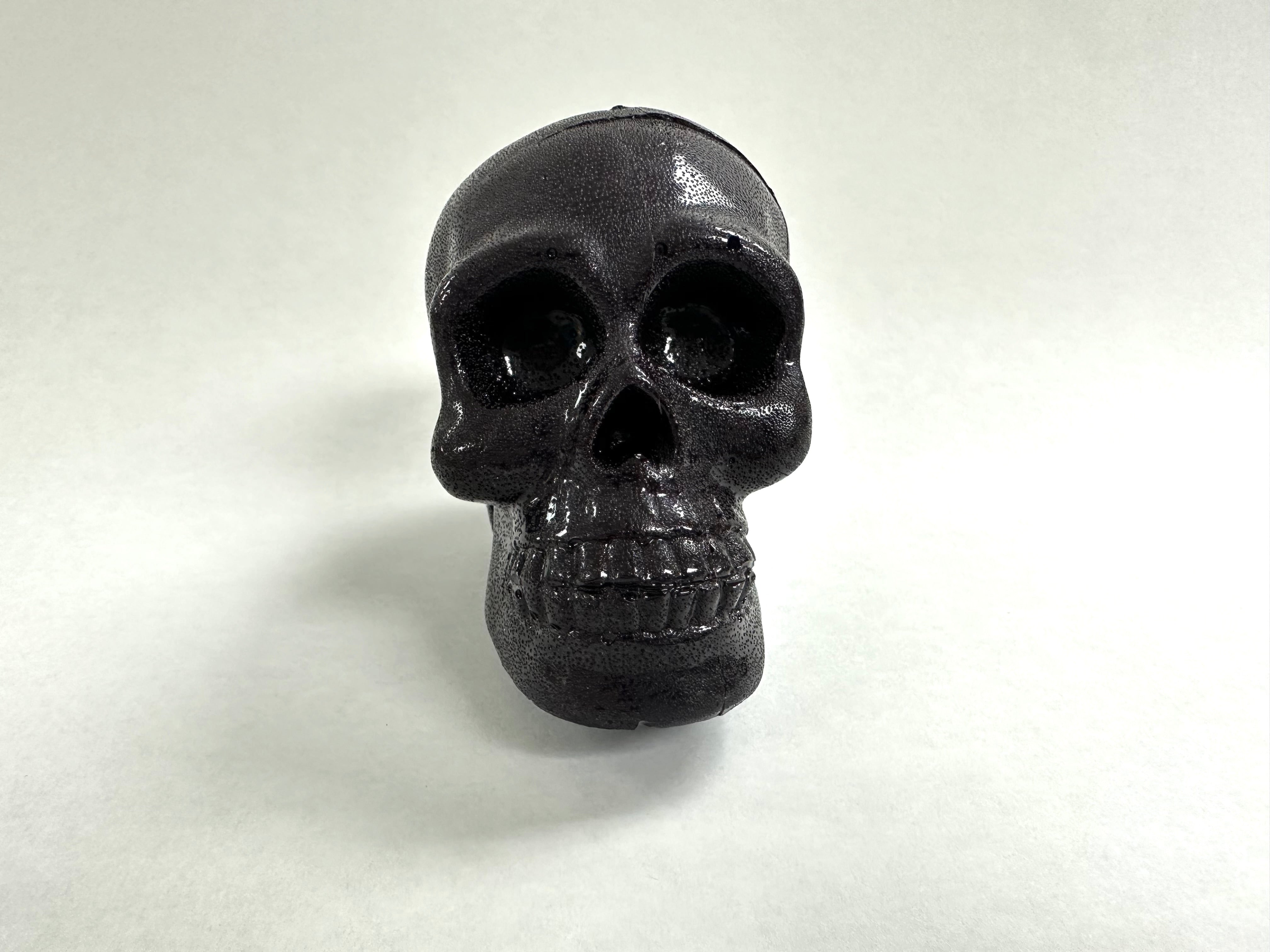 Hollow Hard Candy Skull filled with Gummies
