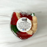 Holiday Bear with Tree and Snowmen Gummies