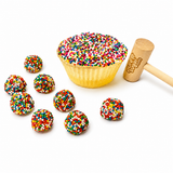 Hollow - Candy Dot Cake with Confetti Gummies