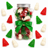 Bear Jar - Gummy Trees and Snowmen