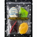 SWEDISH, BUT SWEETER! Hard Candy Coated Swedish Gummies