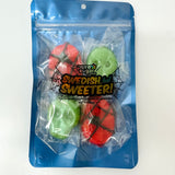 SWEDISH, BUT SWEETER! Hard Candy Coated Swedish Gummies