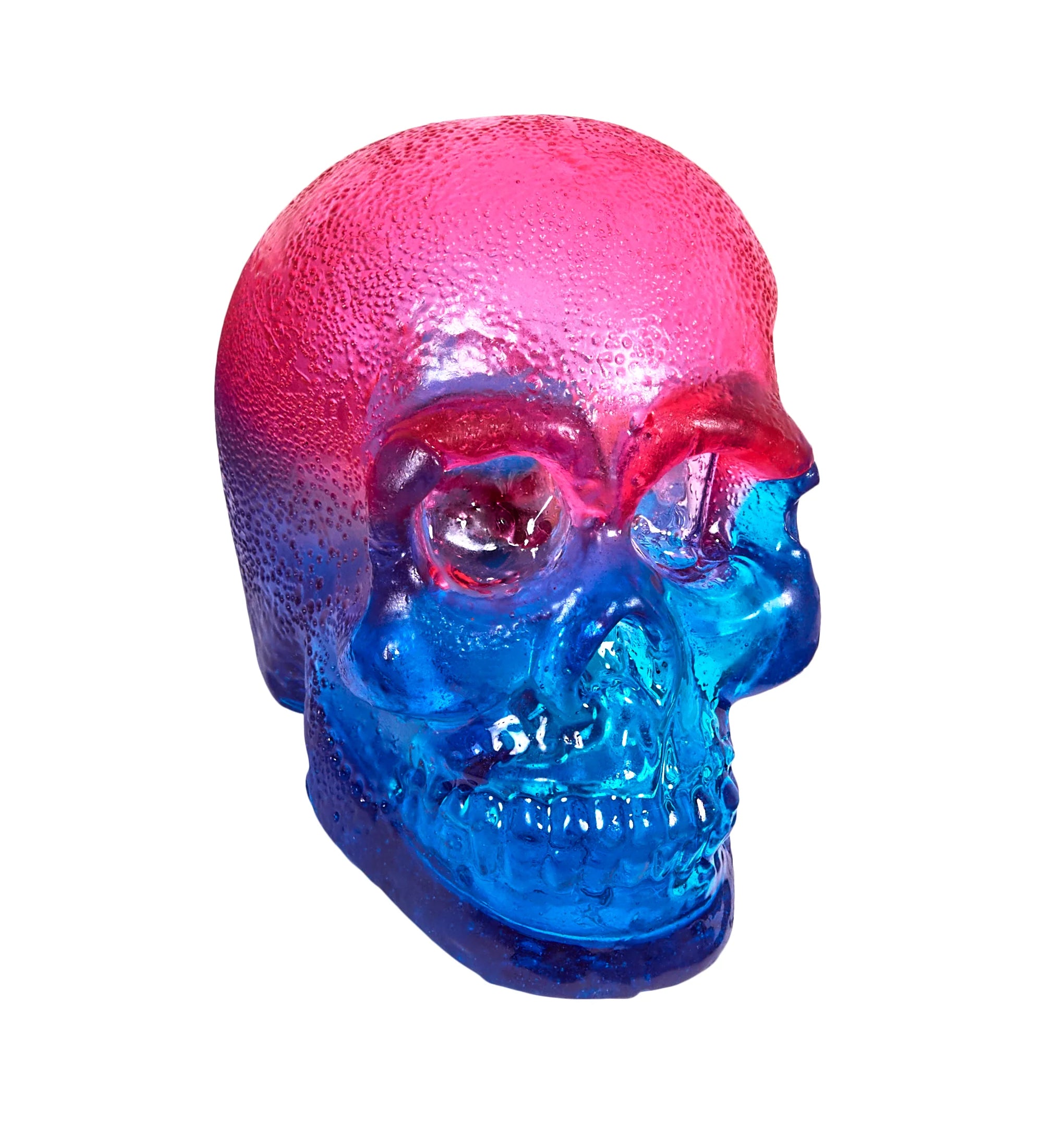 Hollow Hard Candy Skull filled with Gummies