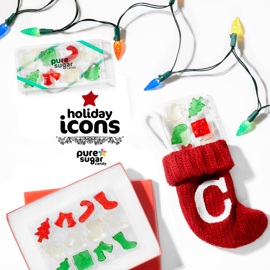 Hard Candies - Christmas Holiday Icons