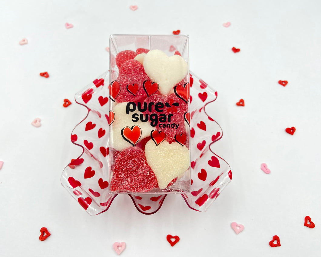 Gummies - Red & White Hearts